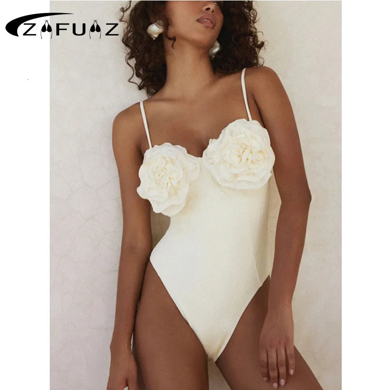 ZAFUAZ Sexy Women Swimsuit 3D Wer Bikini Set Brazilian Swimwear Beachwear Summer Monokini Biquini Bikinis 240111