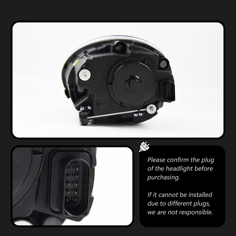 Car Head Light Assembly for VW Beetle LED Daytime Running Headlight 2013-2021 Turn Signal High Beam Projector Lens