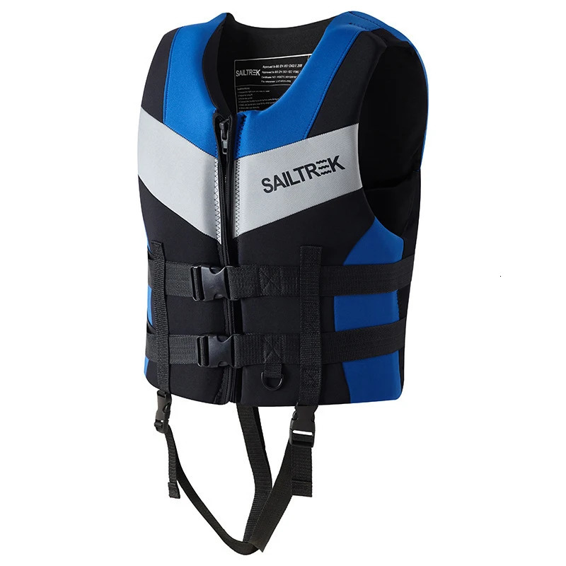 Water Sports Fishing Water Ski Vest Kayaking Boating Swimming Drifting Safety Vest Adults Life Jacket Neoprene Safety Life Vest 240111