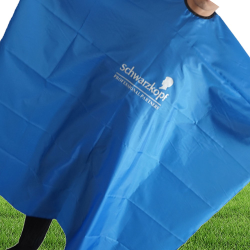 Popular Salon Barber Cape In XL Size Professional Black Mens Head Hair Cutting Cape Gown For Hair Perming Coloring