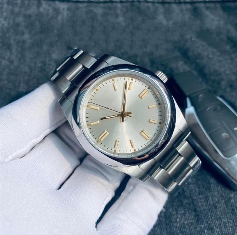 Top brand Wristwatches Mens womens Watches classics oysterperpetual Quartz movement watch automatic date 904L stainless luminous wrist-watches montre de luxe