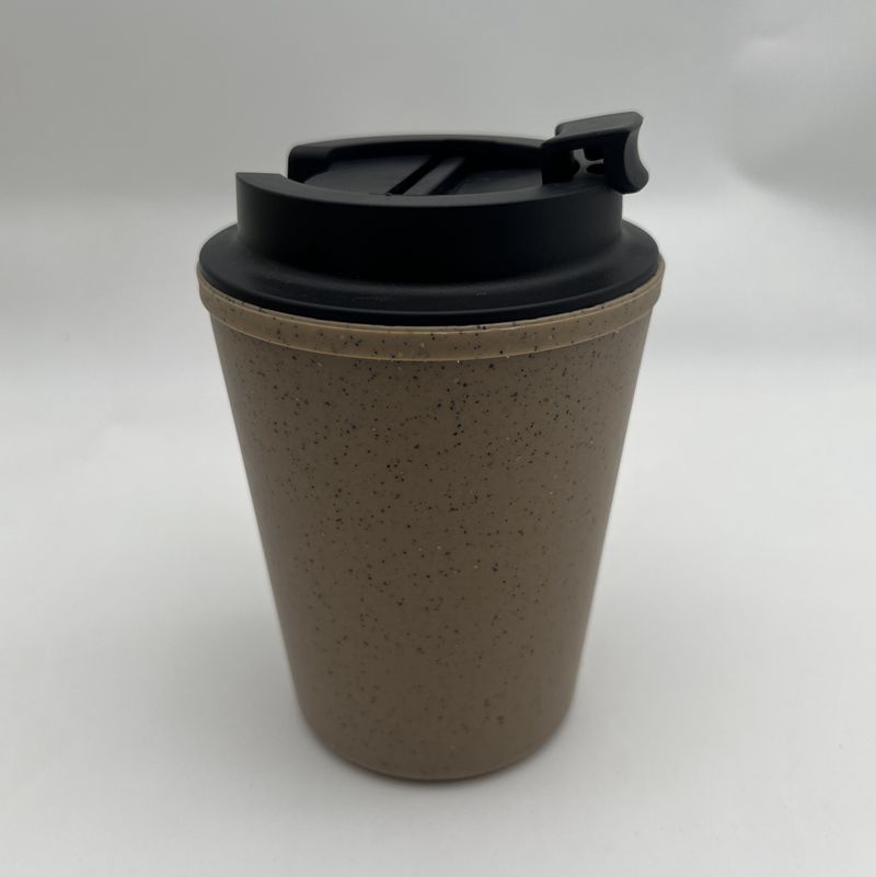 Verastore plasict cup double-wall mug with bamboo fiber economy and Environmental protection material