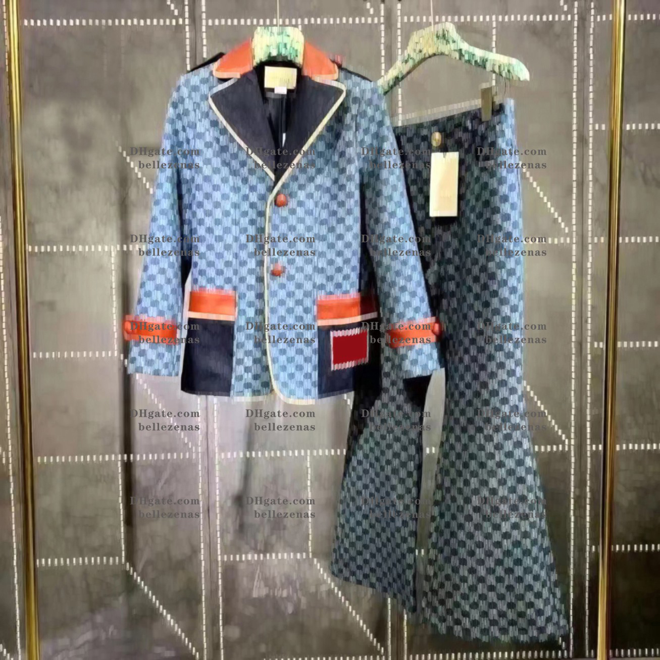 B239 Women's designer blazer jacket coat Clothing with full letters spring new released tops