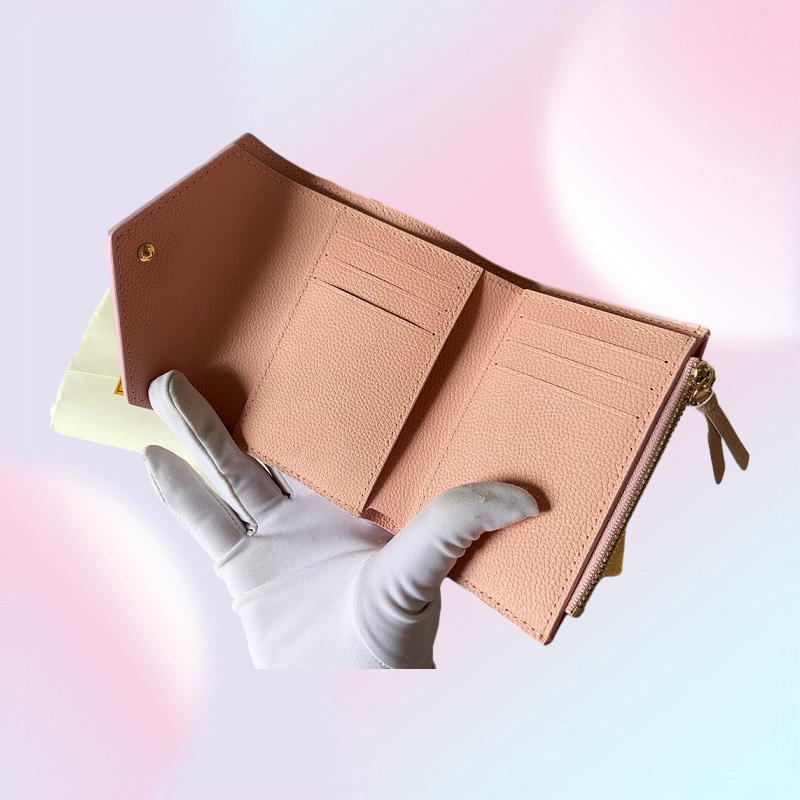 M41938 Luxurys Designers Wallets Purse Bag Fashion Short Victorine Wallet Embossed Monograms Empreinte Classic Pallas Card Holder