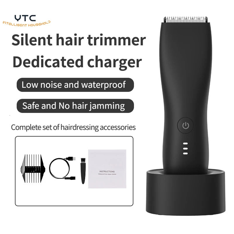 Professional Hair Clipper Rechargeable Beard Trimmer Hair Cutting Machine Electric Shaver For Body Hair Shaving Safety Razor 240112