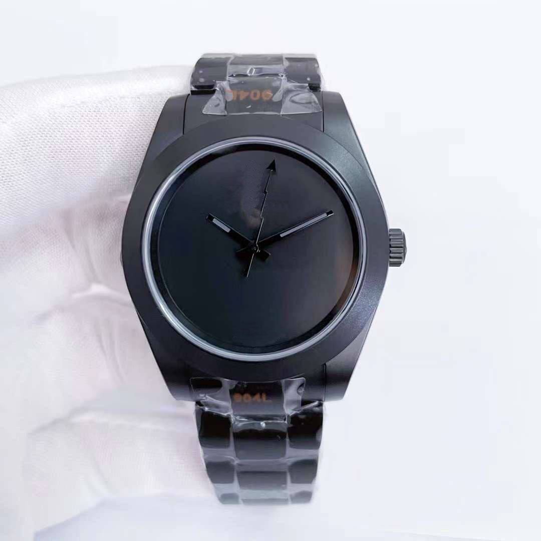 U1 ST9 Steel Mens Watch all Black Series 40mm Automatic Mechanical Movement sapphire glass Stainless Steel 904L Designer wristwatches