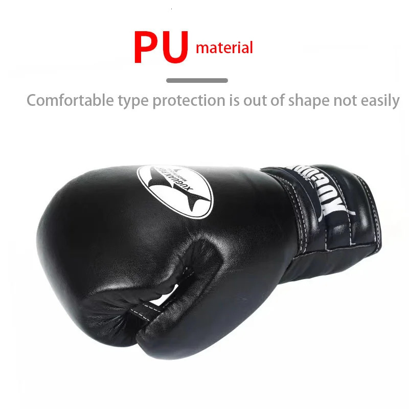 Professional Boxing Gloves Adult Free Combat Gloves for Men Women High Quality Muay Thai Mma Boxing Training Equipment 240112