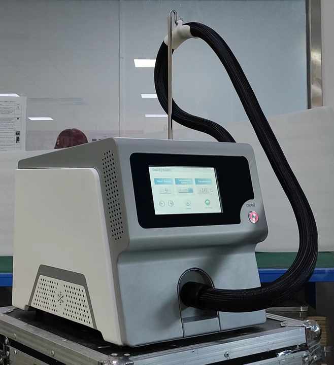 2024 Skin cooling system -20 relieve pain beauty salon machine for laser tattoo removal treatments