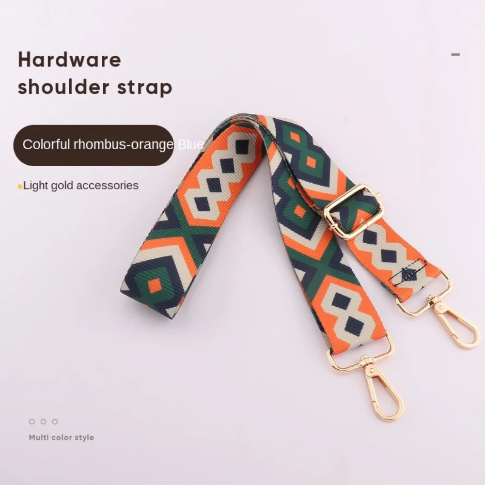 Wide Strap for Bags Women Accessories Nylon strap adjustable Webbing Shoulder strap Cross Body Messenger Nylon Bag Strap 240112
