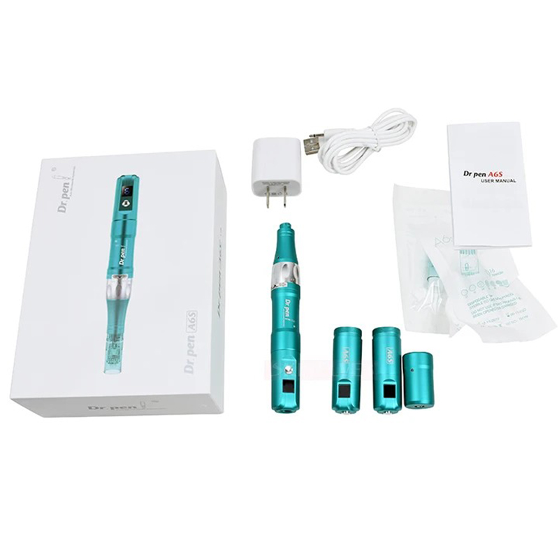 Professional Dr Ultima A6S Dermapen Beauty Machine Wireless Dr.pen Skin Care MTS Meso Therapy Derma Dr Pen Mcicro Needle Cartridges Wireless PMU Face 