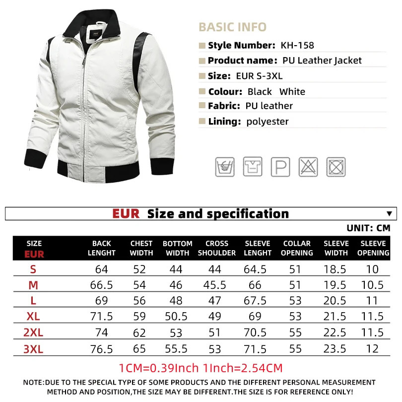 Men's Motorcycle Biker Leather Jackets Scorpion Embroidery PU Coat Spring Autumn Fashion Stand Collar Leather Jacket 240112