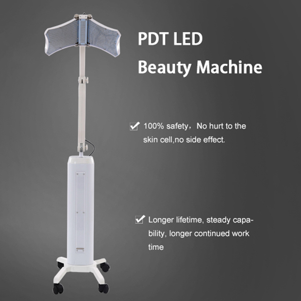 Non-invasive Bio-light 7 Colors LED Skin Revitalizer Facial Cover Rejuvenation Wrinkle Acne Remove PDT Skin Wound Healing Lymph Detox Therapy Machine