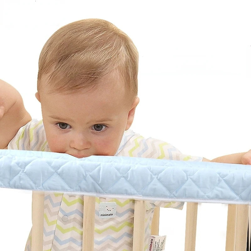 Baby Bed Bumper Cotton Crib Around Cushion Cot Protector born Bedding Guard Wrap Couch Guardrail Kids Room Decoration 240112