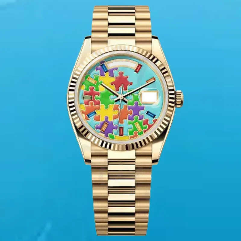 mens watch womens designer watches automatic Movement Montre 31 36 41mm 904L Stainless Steel Gliding Buckle Sapphire Luminous waterproof couple Factory Store go