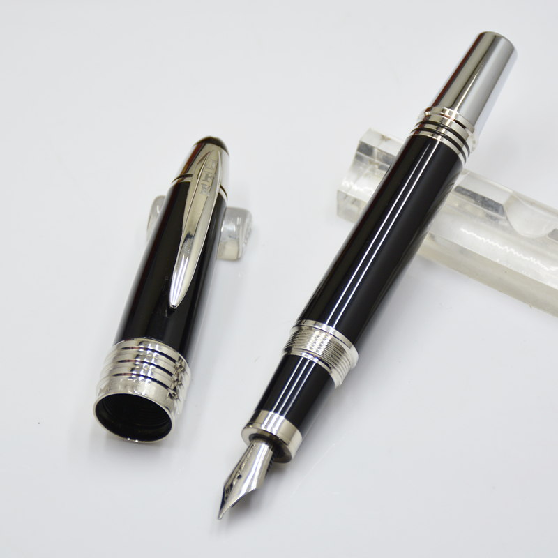 high quality JFK Dark Blue / Black Roller ball pen / Ballpoint pen / Fountain pen office stationery Promotion Write ink pens Gift