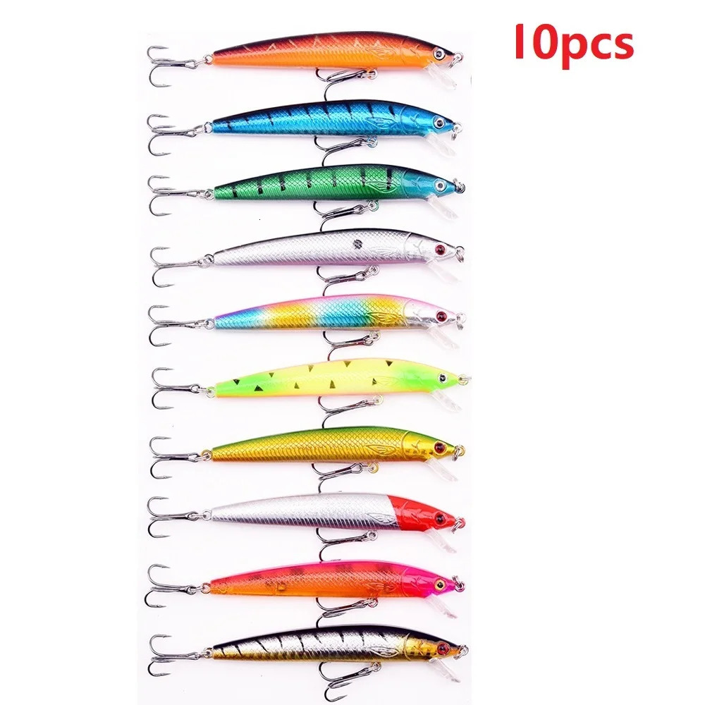 Fishing Lure Set Hard Bait Mini Minnow Floating Swing Crankbait Crazy Wobblers Artificial Bionic Crank Lures 240113