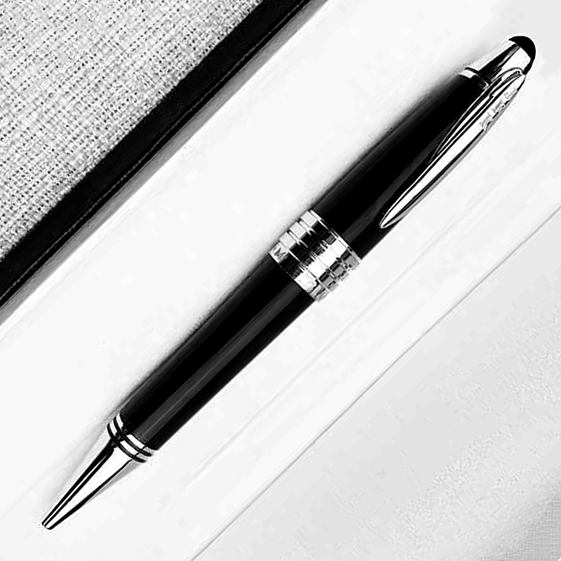 high quality JFK Dark Blue / Black Roller ball pen / Ballpoint pen / Fountain pen office stationery Promotion Write ink pens Gift