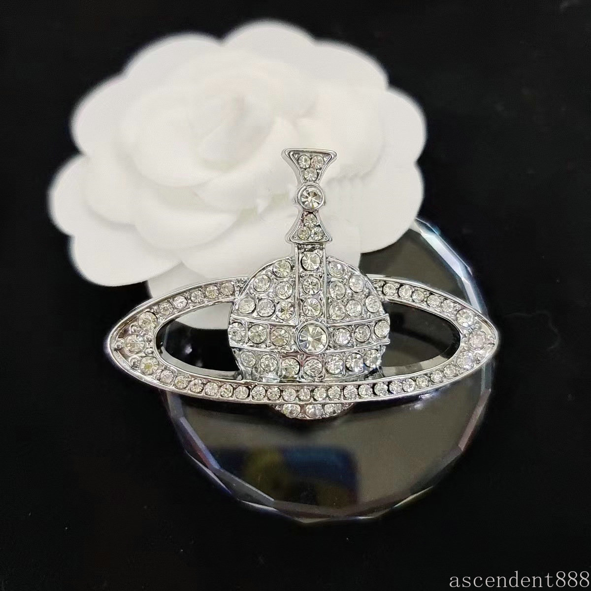 Brand Brooches Designer Jewelry Diamond Brooch Pin Gold Plated Women Accessories Party Gifts