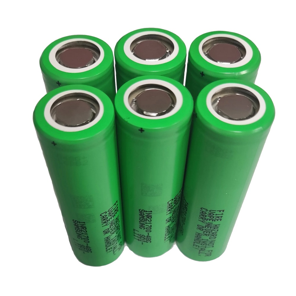 NEW 21700 3.7v 4800mah 5000mah 4500mAh lithium li-ion battery cell 3C 15A rechargeable battery 21700 4000mAh for electric bikes