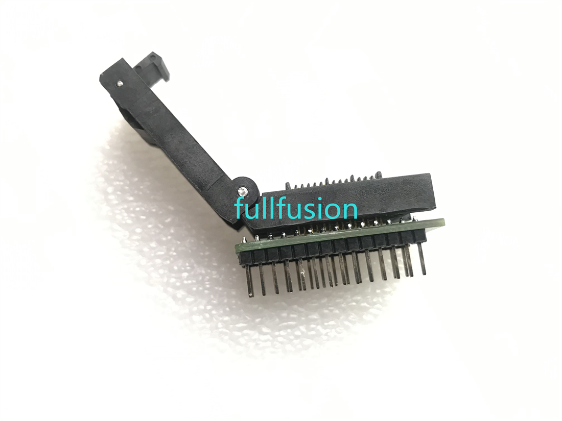FP-28-1.27-07 SOP28 TO DIP Programming Adapter 1.27mm Pitch Package Size 7.9mm