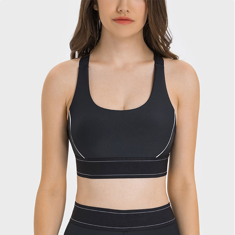 New Yoga Sports Bra High Strength Shock-proof Push-up Training Bra Workout Tops