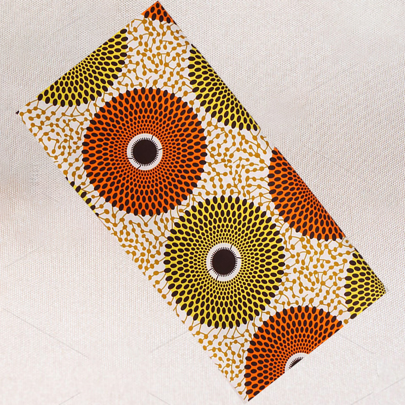 Ankara African Polyester Wax Prints Fabric Binta Real Wax High Quality 6 yardpiece African Fabric for Party Dress PL536