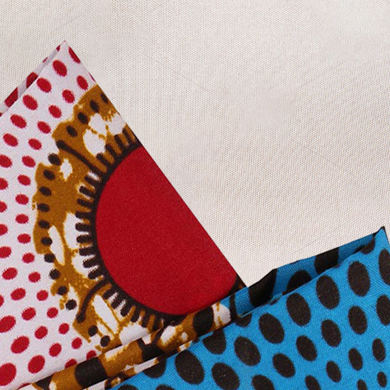 Ankara African Polyester Wax Prints Fabric Binta Real Wax High Quality 6 yardpiece African Fabric for Party Dress