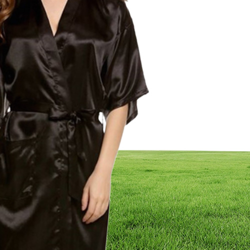 WholeMens Womens Plus Size Long Satin Bath Robe Sexy Kimono Silk Bathrobe Men Peignoir Homme Dressing Gown for Men Summer Rob5851740
