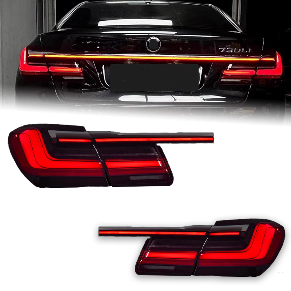 Car Tuning Taillight For BMW 7 series F02 2009-20 15 730I 740I 760I LED Driving Lights Rear Brake Turn Signal Tail Lamp