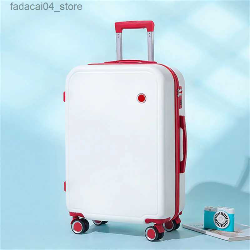 Suitcases Luggage Set Female Strong and Durable 20 Inch Small Suitcase 24 Inch Trolley Case Travel Boarding Trunk Q240115