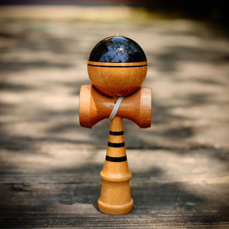 Classic Kendama Wooden Toy Professional Kendama Skillful Juggling Ball Education Traditional Game Toy For Children 240113