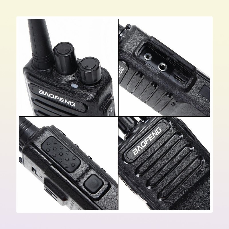 Walkie Talkie Original Baofeng BFC5 8W FM UHF 400470MHz Two Way Radio Outdoor Waterproof 16CH Transceiver CB Interphone