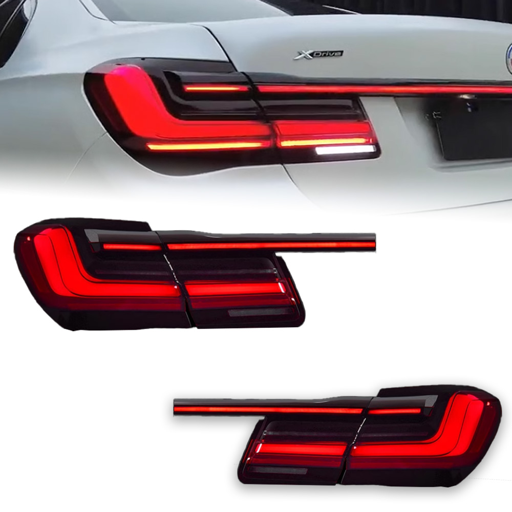 Car Tuning Taillight For BMW 7 series F02 2009-20 15 730I 740I 760I LED Driving Lights Rear Brake Turn Signal Tail Lamp