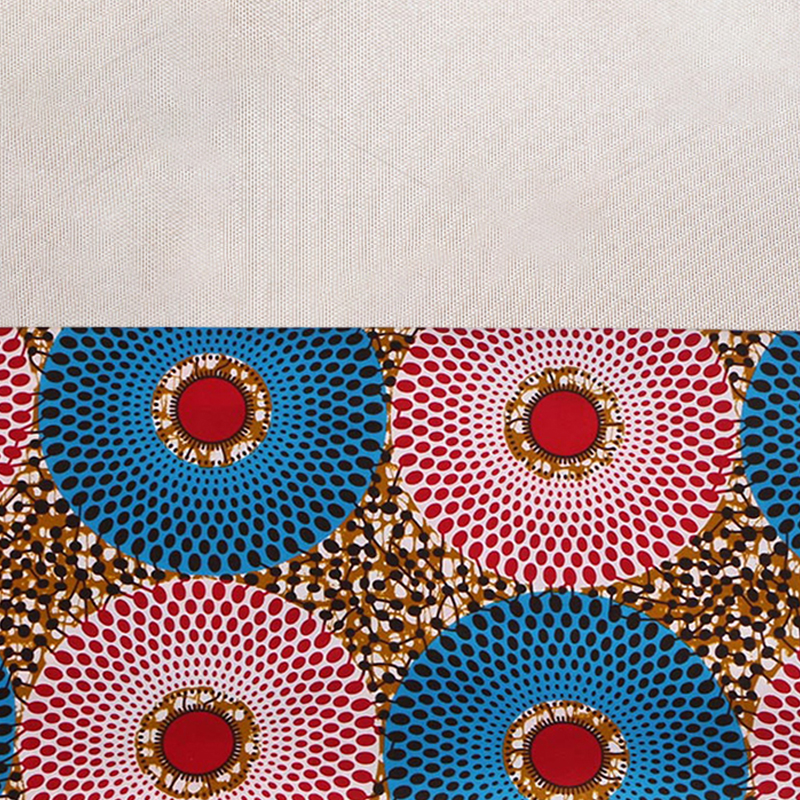 Ankara African Polyester Wax Prints Fabric Binta Real Wax High Quality 6 yardpiece African Fabric for Party Dress