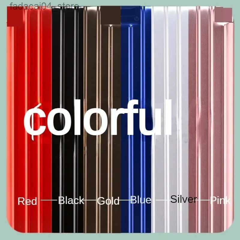 Suitcases Aluminum Magnesium Alloy Large Size Luggage Offers With Wheels Travel Suitcases With Wheels Free Shipping Cabin Fashion Suitcase Q240115