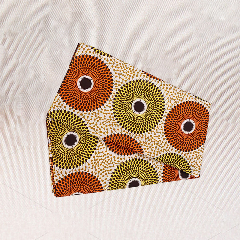 Ankara African Polyester Wax Prints Fabric Binta Real Wax High Quality 6 yardpiece African Fabric for Party Dress