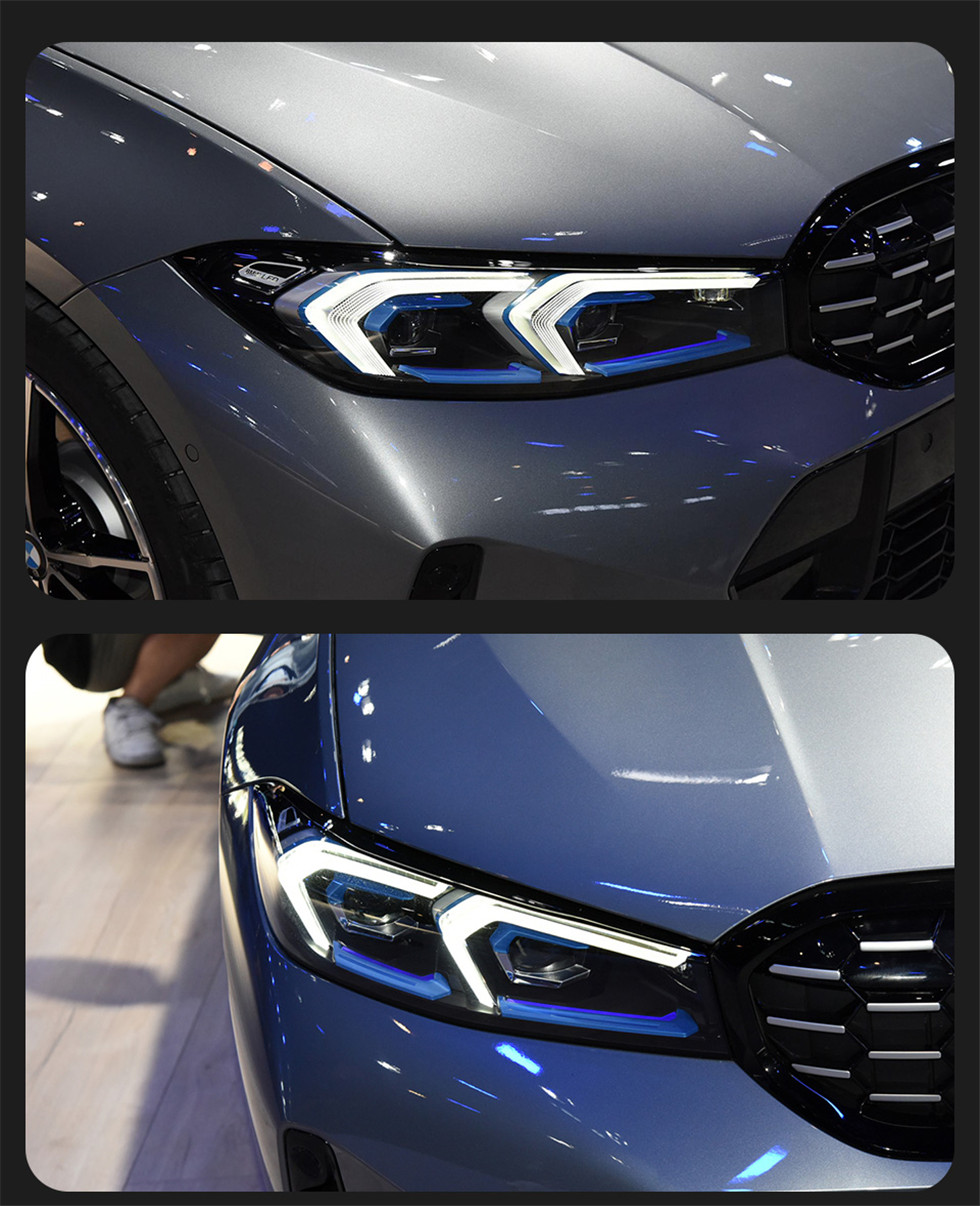 LED Matrix Headlights for BMW G20 G28 LED Headlamp 20 19-20 22 Headlights 320i 3 Series High Beam Running Lights