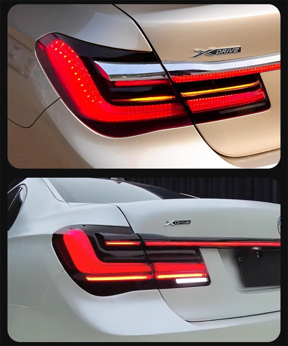 Car Tuning Taillight For BMW 7 series F02 2009-20 15 730I 740I 760I LED Driving Lights Rear Brake Turn Signal Tail Lamp