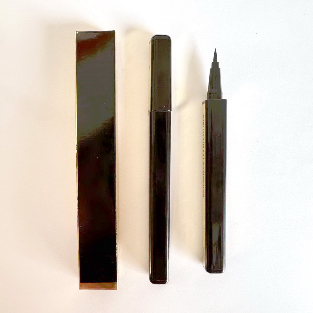eyeliner black automatic eye liner pen liquid waterproof Easy to Wear Long-lasting natural fast dry smooth texture cosmetics makeup