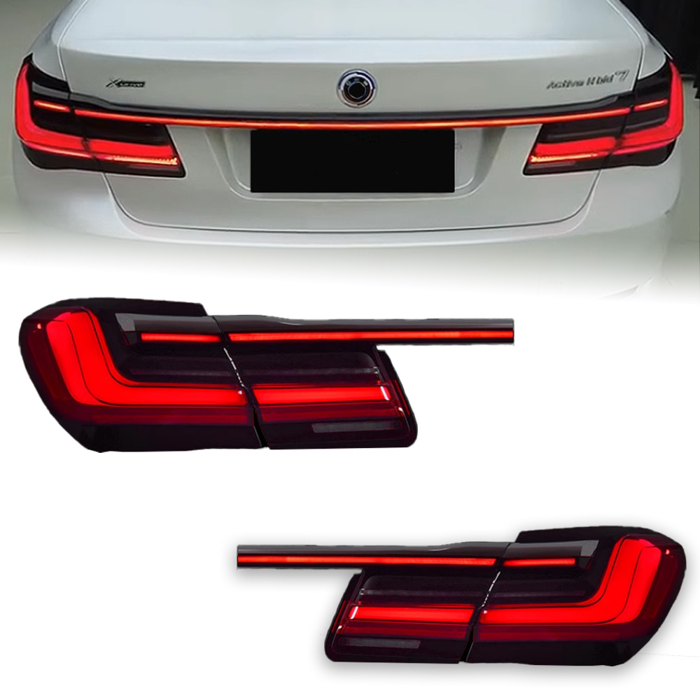 Car Tuning Taillight For BMW 7 series F02 2009-20 15 730I 740I 760I LED Driving Lights Rear Brake Turn Signal Tail Lamp