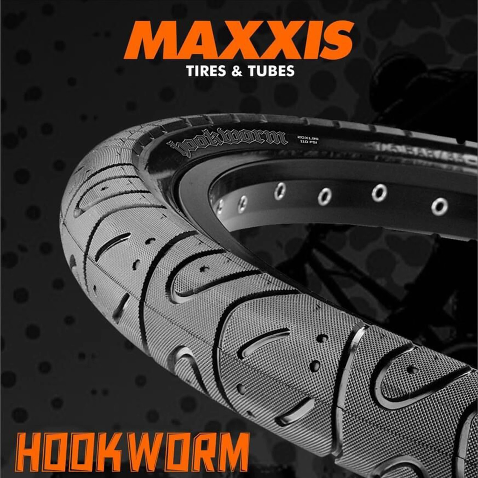 Hookworm 26 x 25 Bicycle Tire BMX Wire Bead Clincher for Street Park vert Flatland 20 inch 24 275 or 29 Sizes 240113