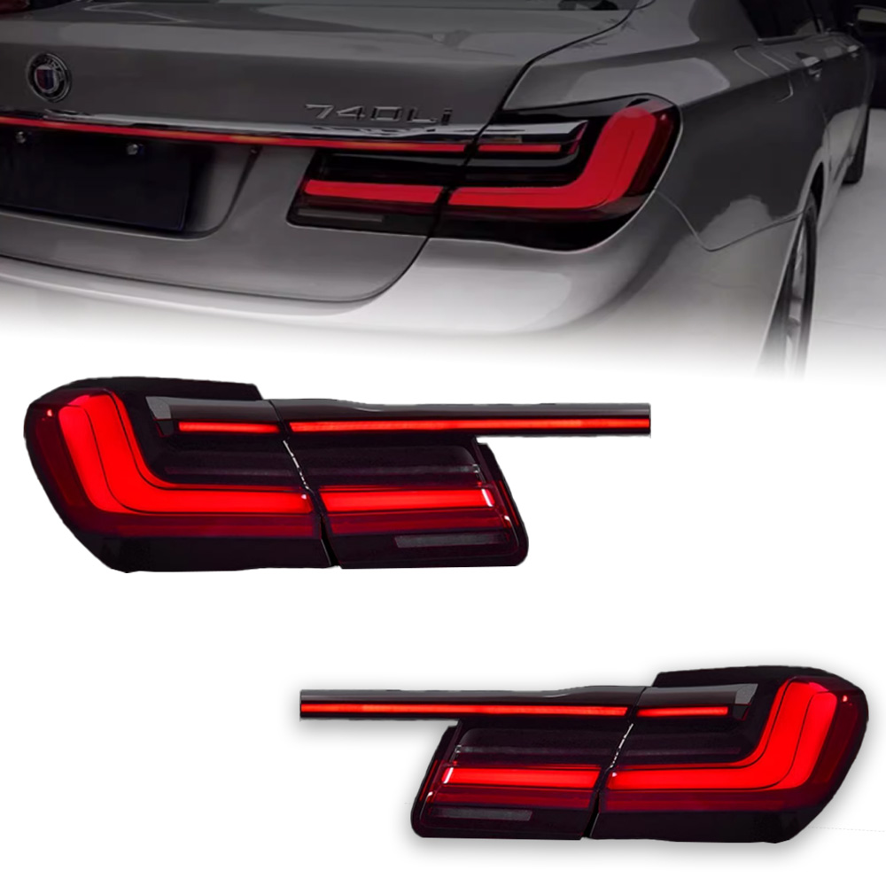 Car Tuning Taillight For BMW 7 series F02 2009-20 15 730I 740I 760I LED Driving Lights Rear Brake Turn Signal Tail Lamp