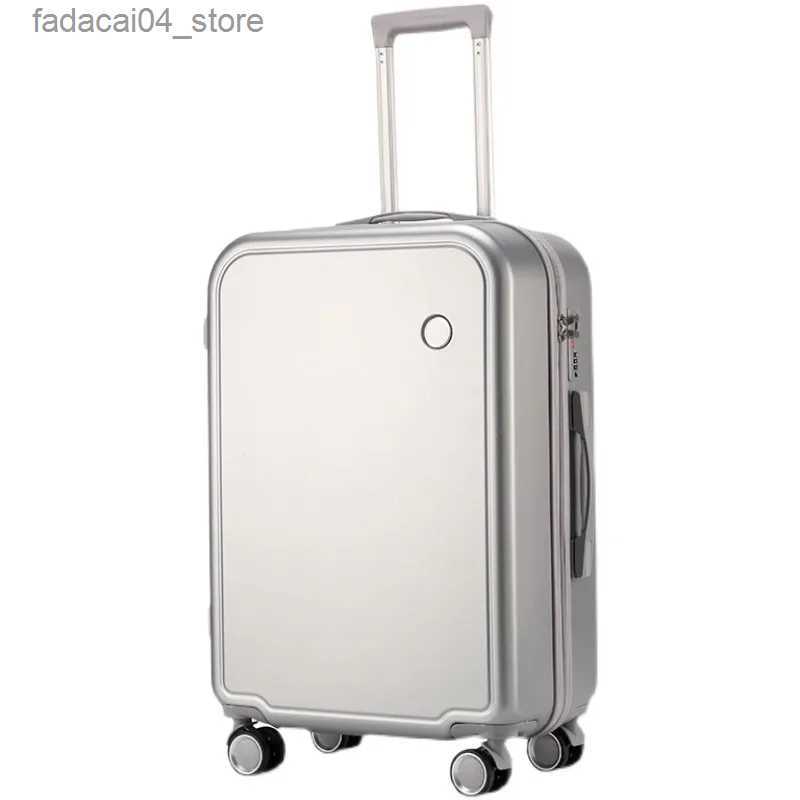Suitcases Luggage Set Female Strong and Durable 20 Inch Small Suitcase 24 Inch Trolley Case Travel Boarding Trunk Q240115