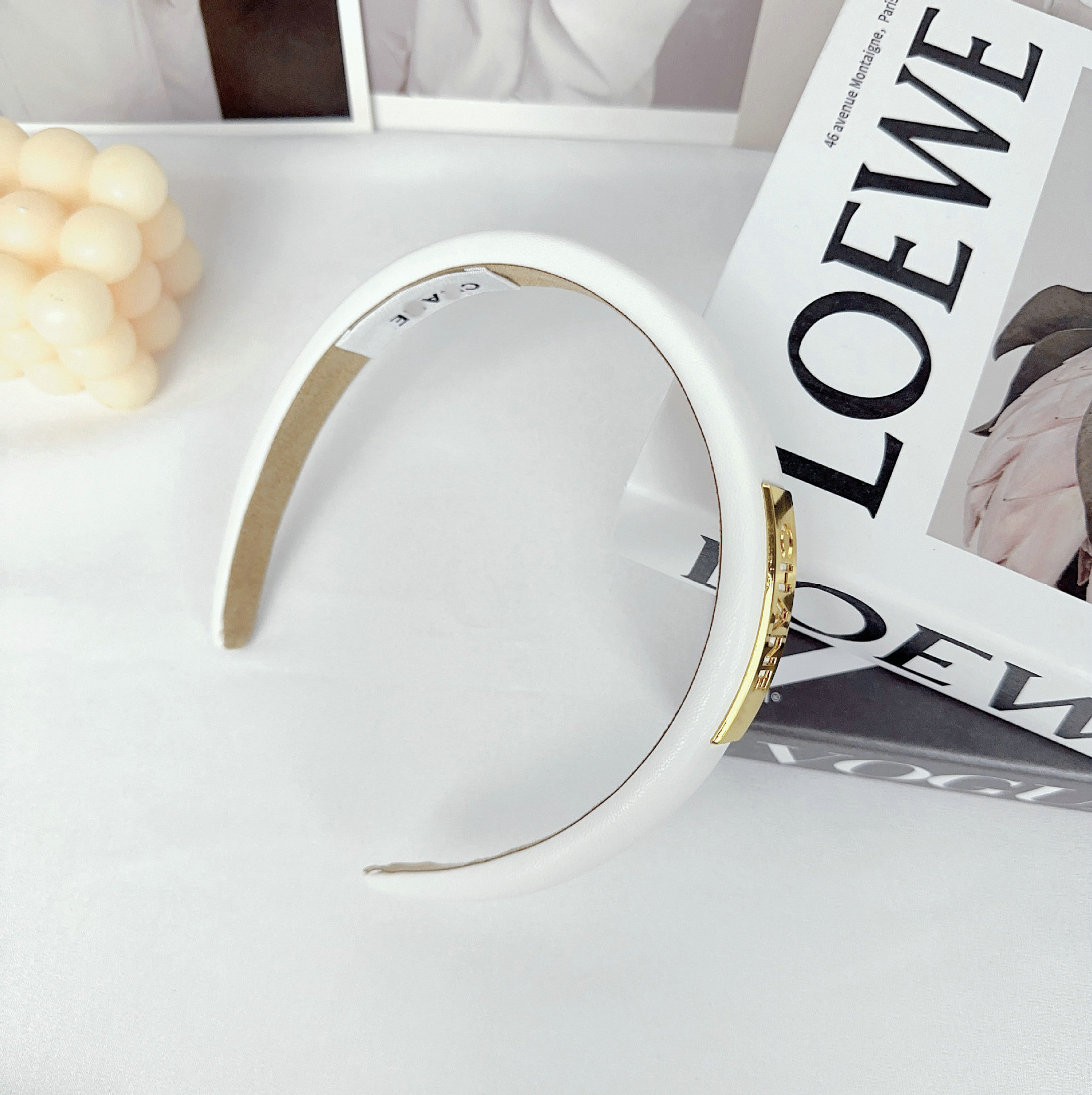 Brand Designer Women HairBands HeadWrap Girl Leather Headband Metal Sponge Clip Hair Accessories Free shipping