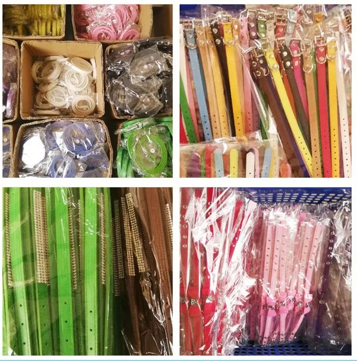 PU Pet Custom Colors Waterproof Classic Leather Dog Collar