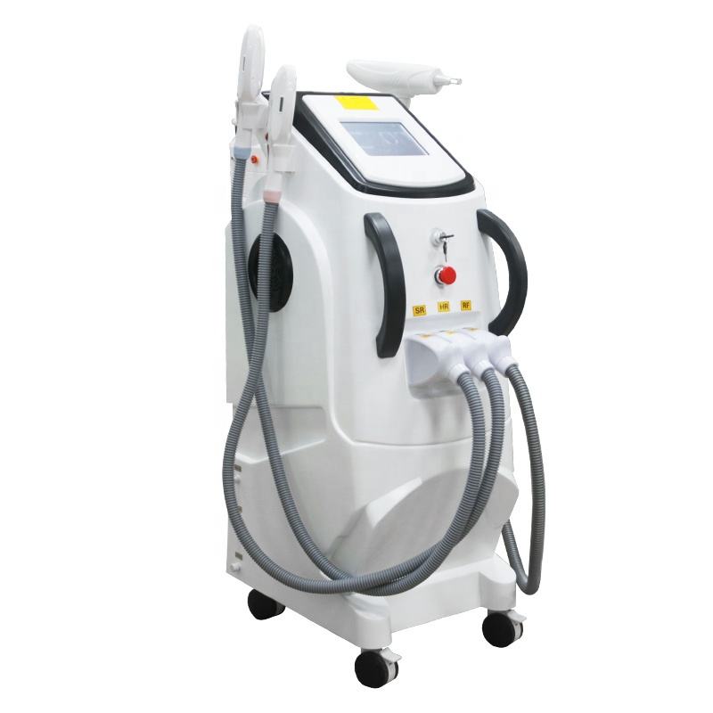 HOT 2024 OPT IPL RF Nd Yag Tttoo Removal Skin Whitening Permanent Laser IPL Hair Removal