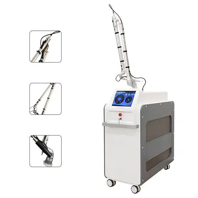 2024 Trending Nd Yag Picosecond Laser High Power for Tattoo Removal Eyebrows Washing Anti-pigmentation Upgraded Handle Skin Whitening Picolaser Device
