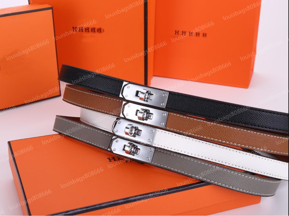 Fashion Designer Women Belt Vintage All-match Simple With Skirt Dress Decorative Suit Pants Tucked Waist Belt High-quality Locking Buckle Tight Belts 1