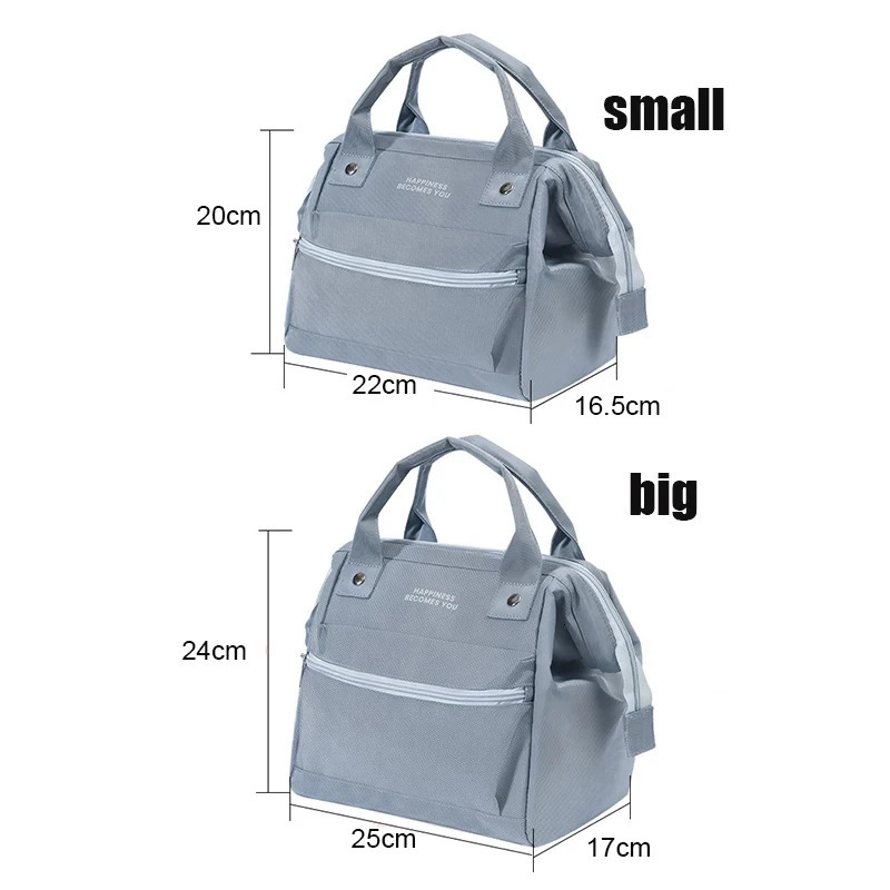 Portable Lunch Bag Women Large Capacity Waterproof Convenient Fresh Cooler Bags Picnic Lunch Container Food Storage Bags WY278 240116