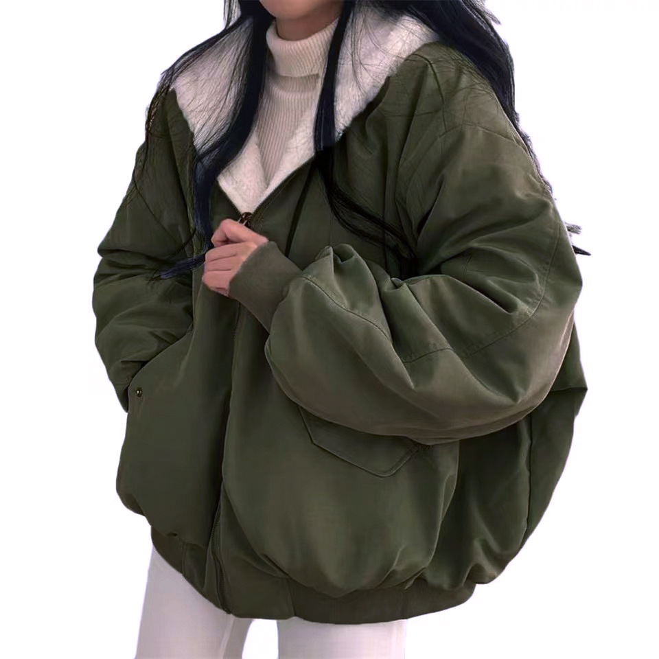LI5523 Hooded Zipper Casual Jacket Womens Winter Warm Reversed Fleece Short Run Sports Jacket Long Sleeve Yoga Jacket HYY-5523